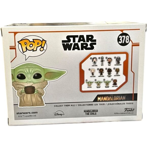 Star Wars The Mandalorian The Child with Cup Funko Pop! Collectible Figurine.NEW - Picture 5 of 12